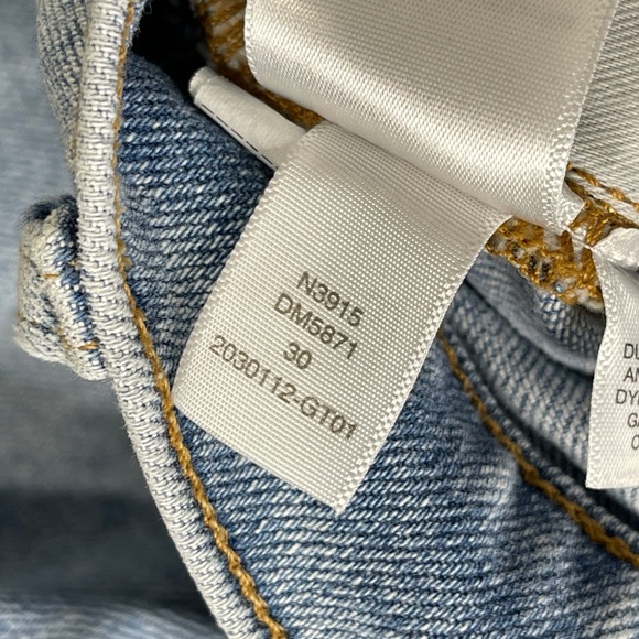 Madewell The Perfect Vintage Straight Jean Becker Wash Button Fly N3915 - Picture 4 of 13